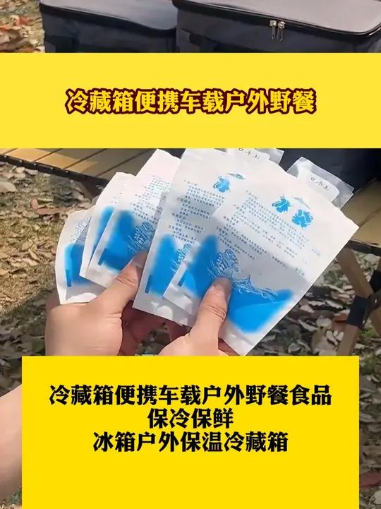冷藏箱便携车载户外野餐食品保冷保鲜冰箱户外保温冷藏箱户外露营一起去野餐吧野餐手提保鲜盒露营