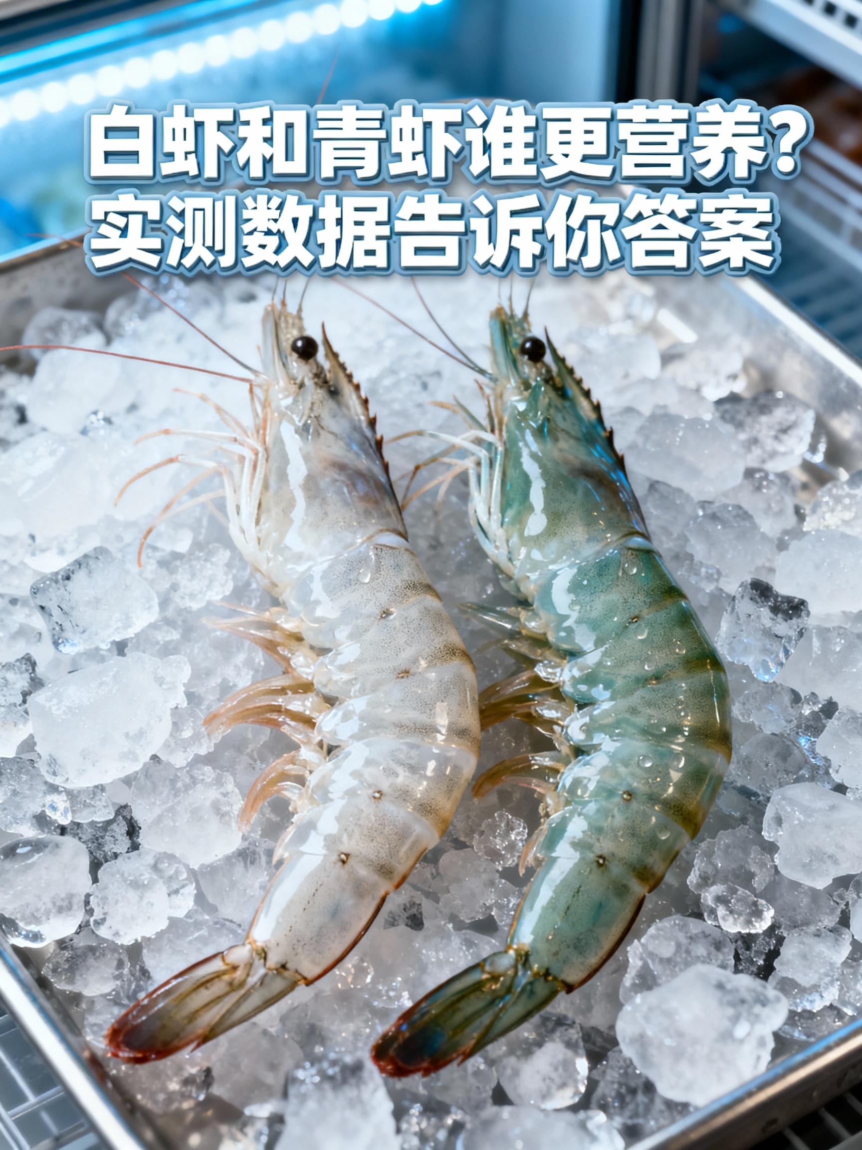白虾和青虾谁更营养？实测数据告诉你答案