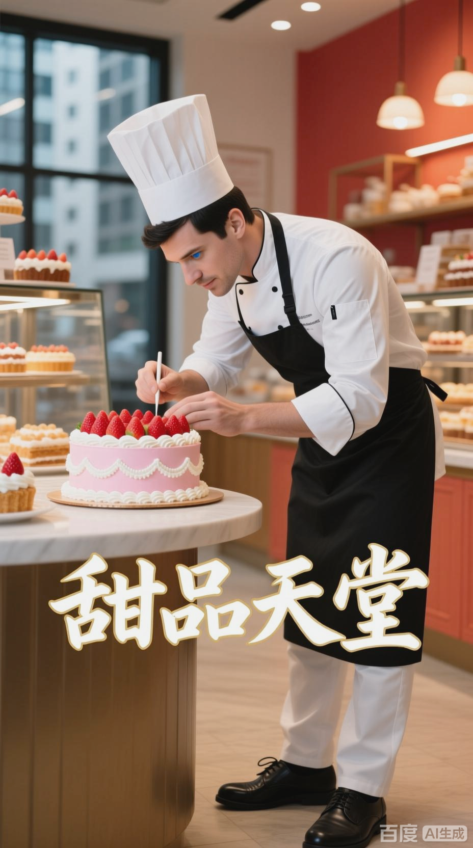 蛋糕店的甜蜜诱惑,电影级享受