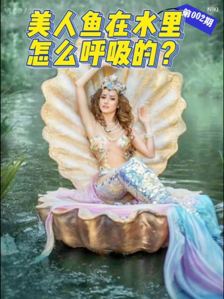 美人鱼在水下怎么呼吸的?
