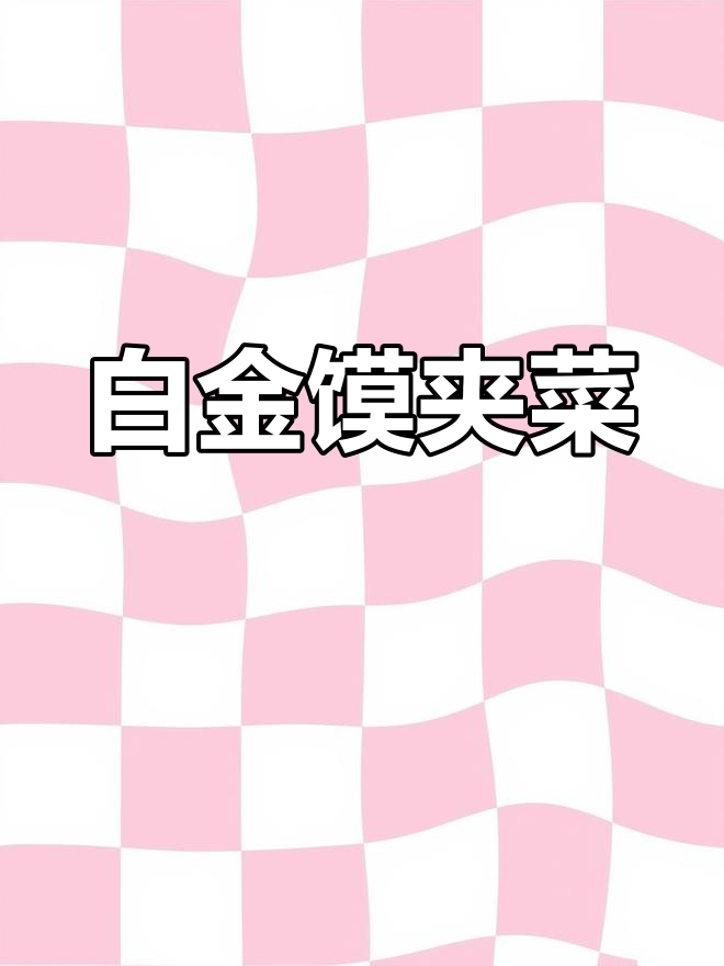 简单又好吃的白金馍,夹菜更美味