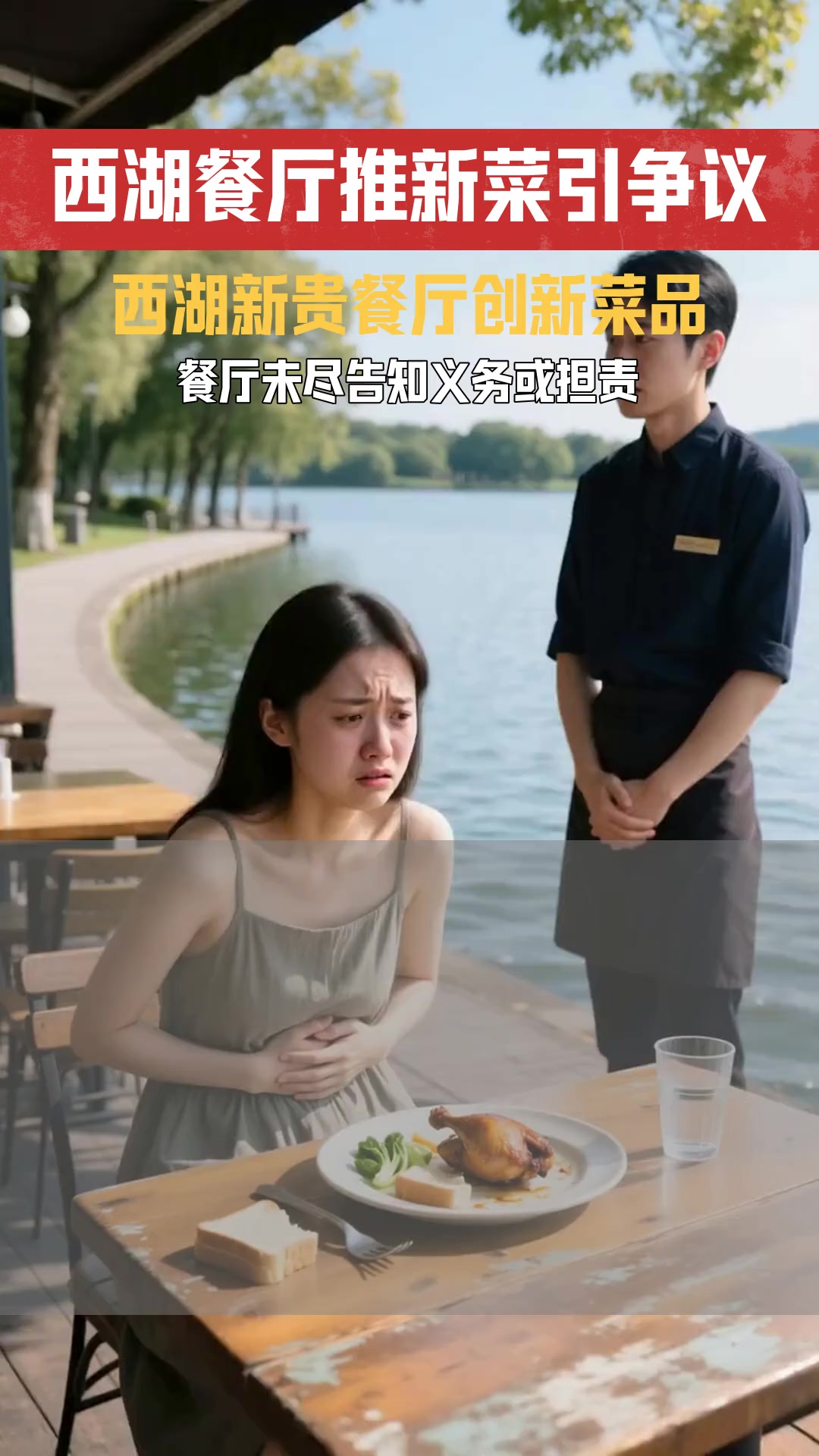 没听说过的开埠菜 西湖边新贵餐厅变异叫花鸡 餐厅是否有义务明确告知菜品创新内容及可能存在的