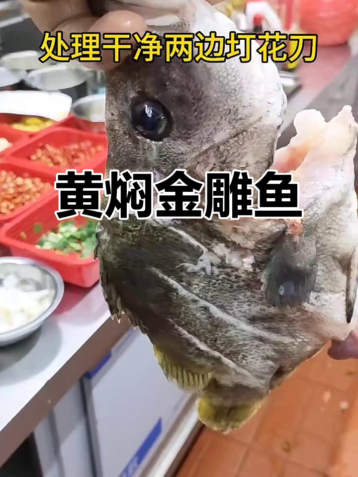 干锅黄焖金雕鱼，鲜香十足的独特美味