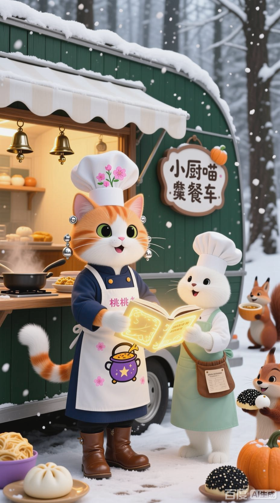 小厨喵餐车,创意主食新体验