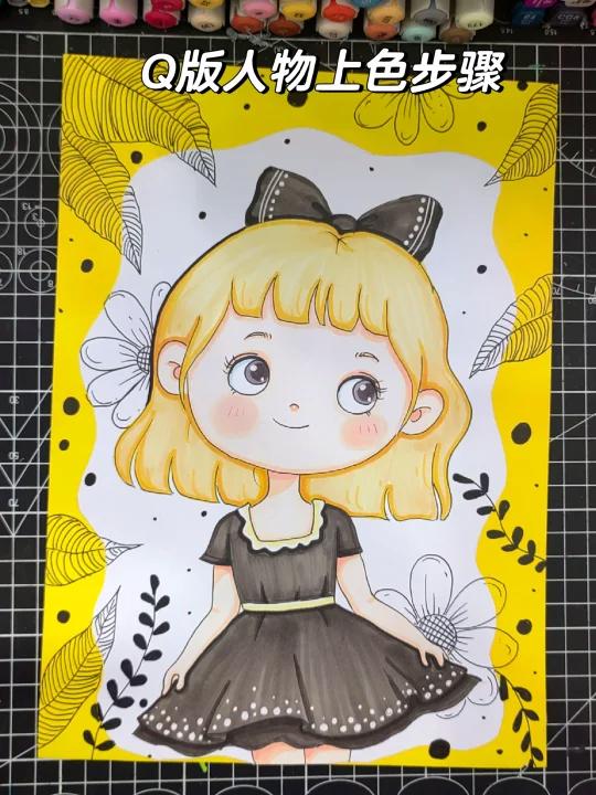 Q版女孩剪贴画～
