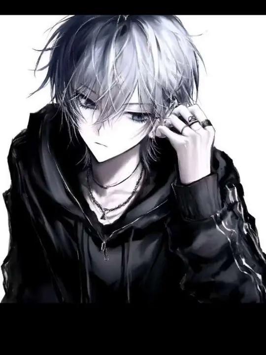 “别低头 皇冠会掉 别流泪 坏人在笑 我的公主殿下 臣……来迟了.”#风格男漫 #动漫男头