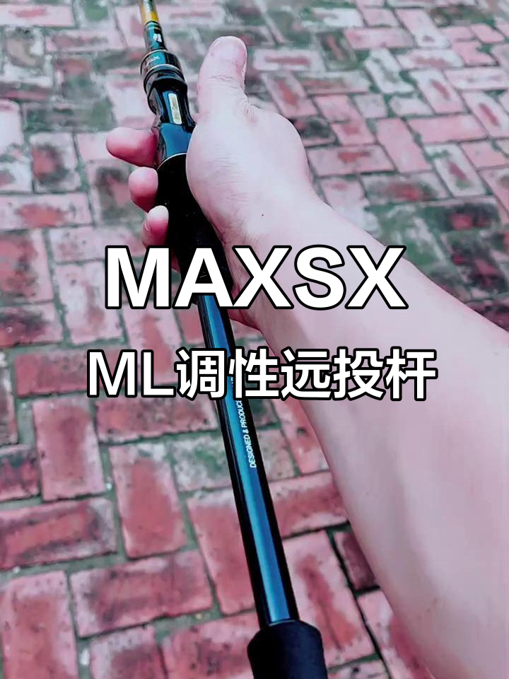 阿布MAXSX 2.44ML枪柄远投竿,翘嘴鳡鱼必备