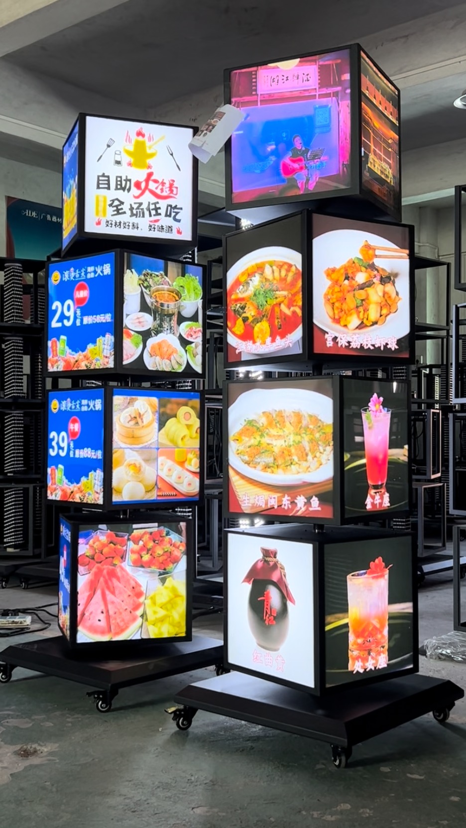 只需要这款灯箱让顾客都进店