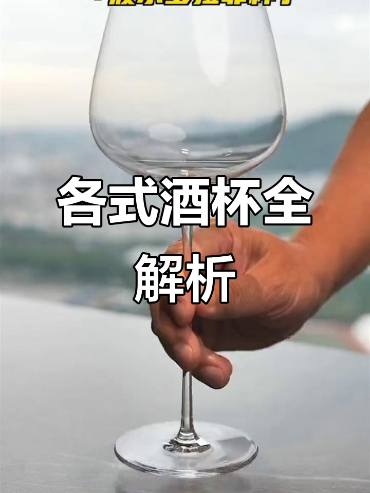 各种酒杯大揭秘,葡萄酒、烈酒都能用这些杯子喝!