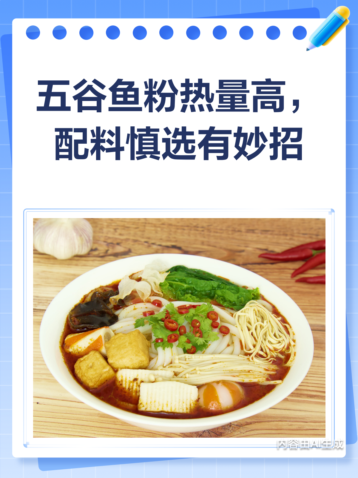 五谷鱼粉热量大揭秘!这样选配料不怕胖