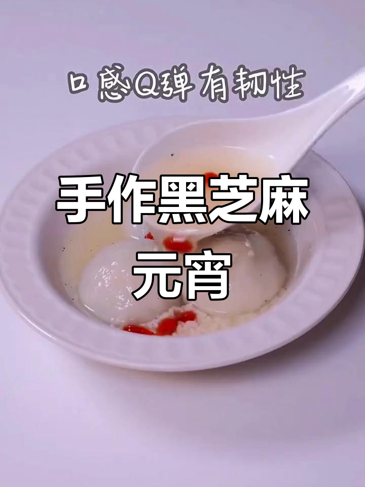 自制黑芝麻花生元宵,手摇乐趣多,解压又治愈!