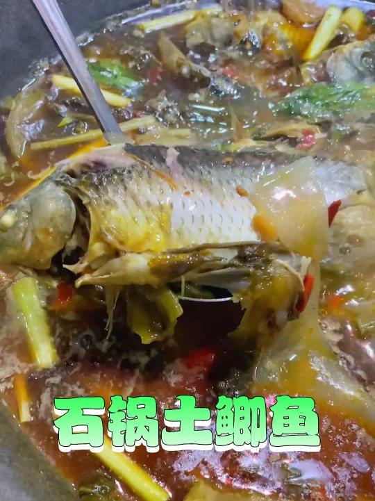 双碑丨石锅土鲫鱼