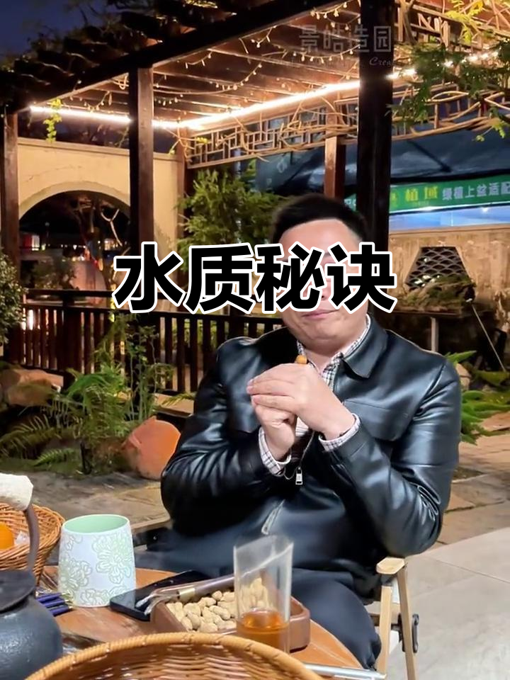 鱼池深度有讲究,过滤做足,深浅皆能养出清澈水