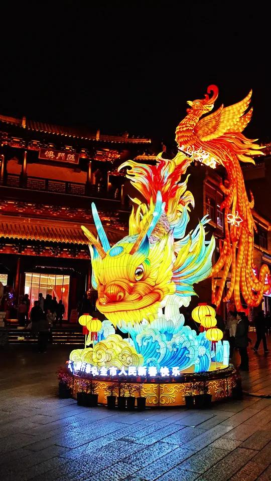 户部山夜景景点打卡热闹的一条街dou来这座城徐州旅行推荐官