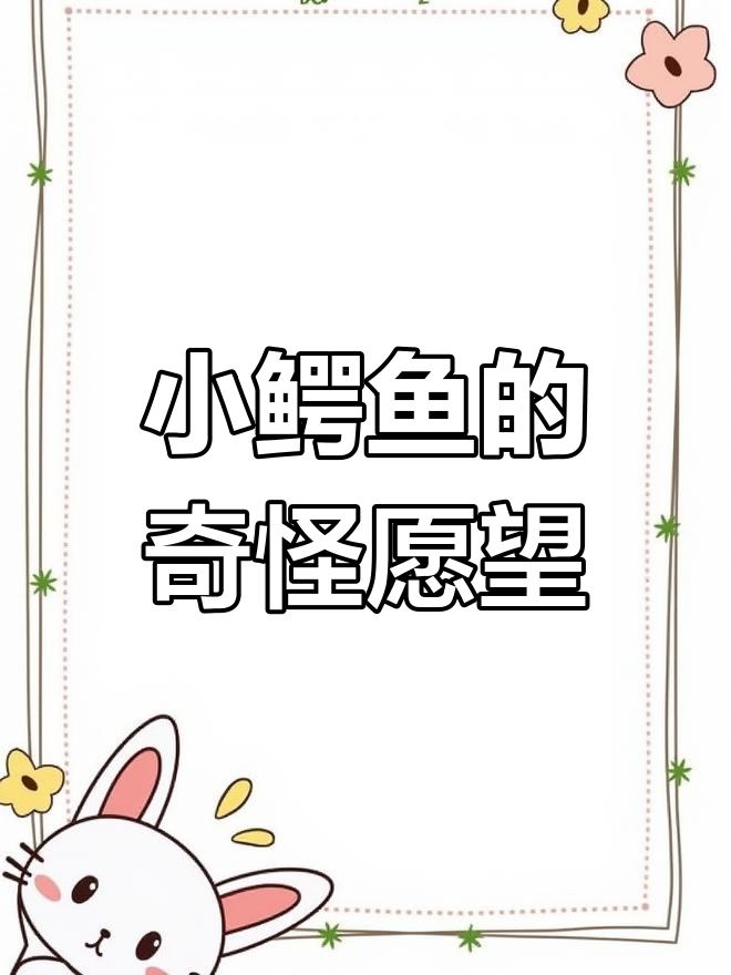 鳄鱼妈妈担心小琪琪不吃香蕉,结果她竟然说想吃小孩!