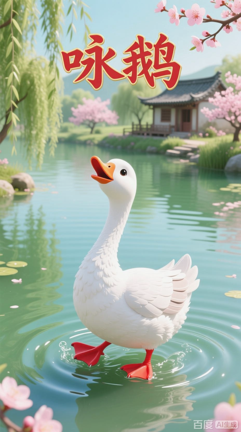 咏鹅经典，童趣盎然