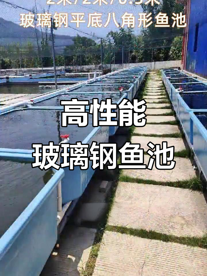 玻璃钢养殖金鱼池:高密度、耐腐蚀,轻松管理