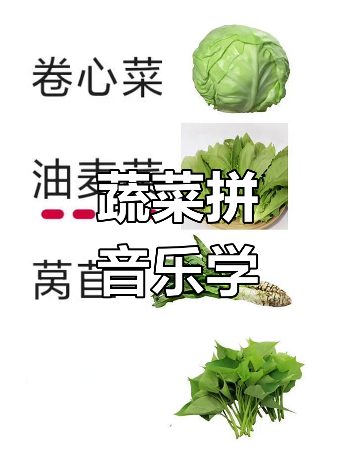 蔬菜名称大挑战:你能猜出这些拼音吗?