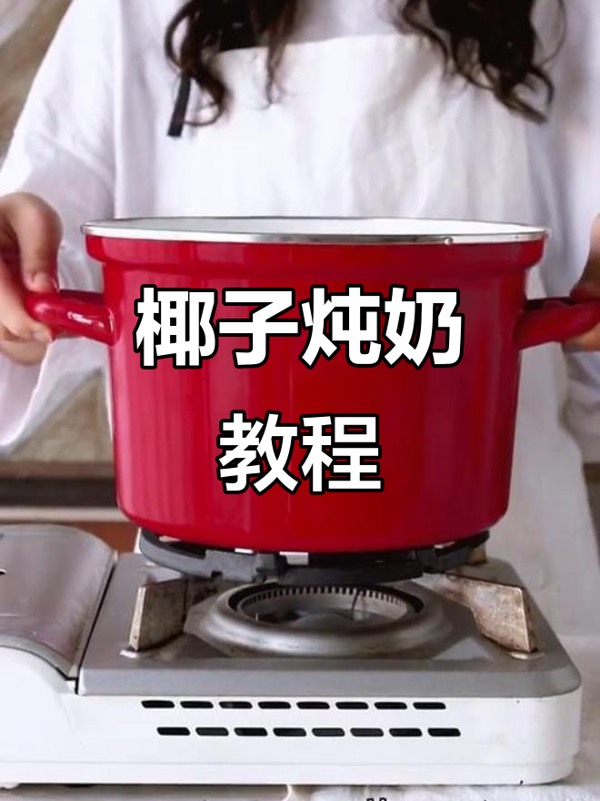 椰子炖奶，香气扑鼻！快来学做这道美味甜品