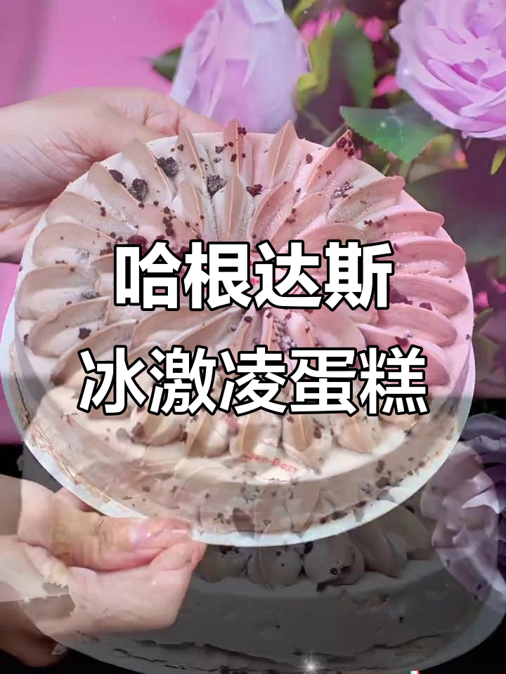 哈根达斯冰淇淋蛋糕,口感无敌!