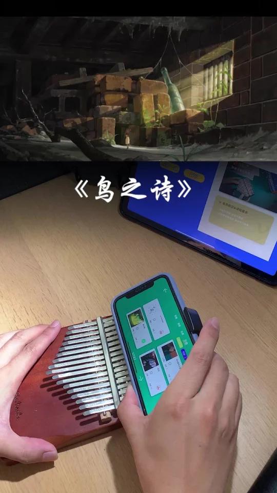 拇指琴《鸟之诗》智乐卡林巴