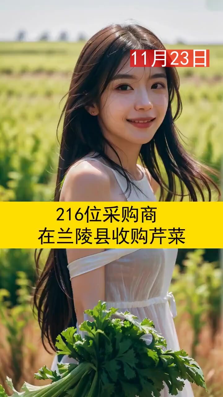 216位采购商,在兰陵县收购芹菜 芹菜