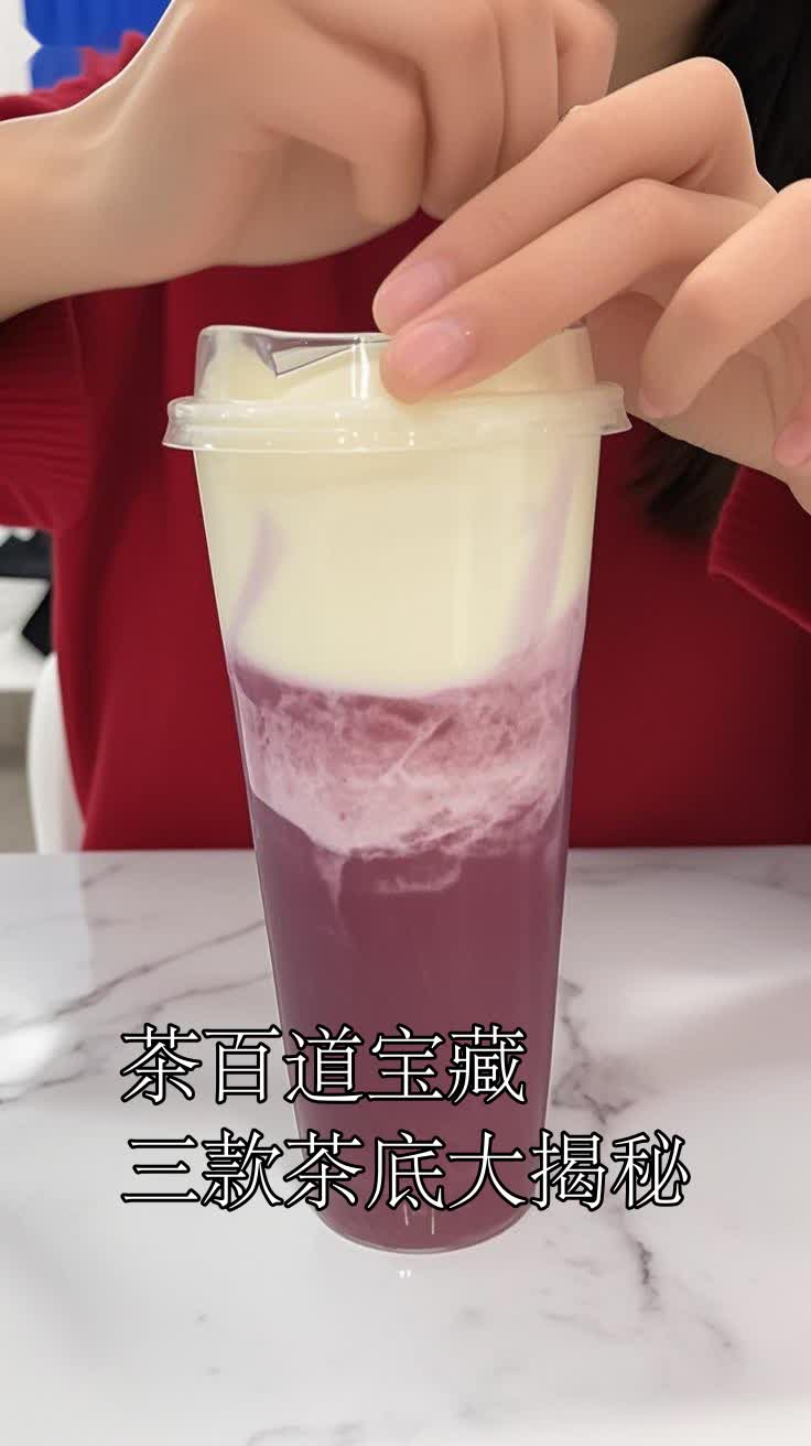 茶百道宝藏三款茶底大揭秘