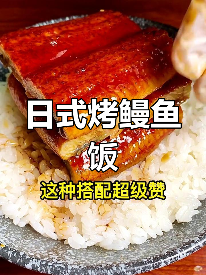 轻松在家做出日料店同款烤鳗鱼饭,鲜香美味超满足