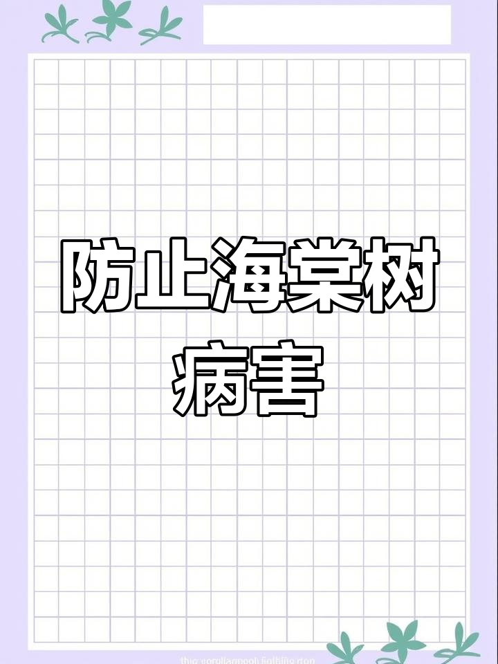 海棠树枝干腐烂病防治技巧,避免枯枝死亡