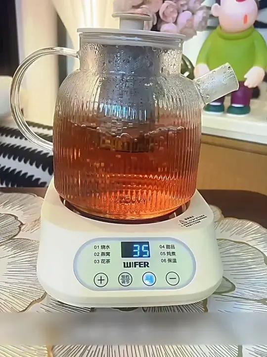 怎样选养生壶才能用得更安心呢?全玻璃养生壶 高硼硅玻璃 养生壶 烧水壶 煮茶器