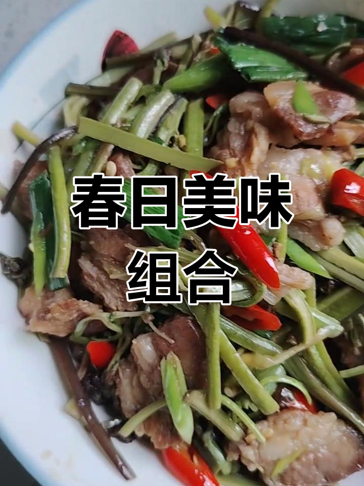 春季限定,白蕨菜与泡椒的完美搭配,湖南风味十足