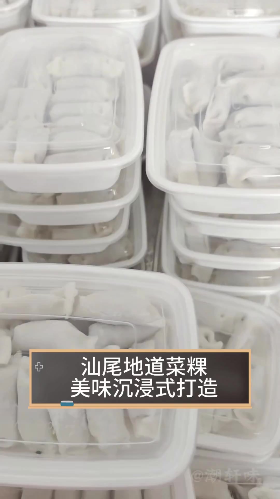 汕尾地道菜粿,美味沉浸式打造