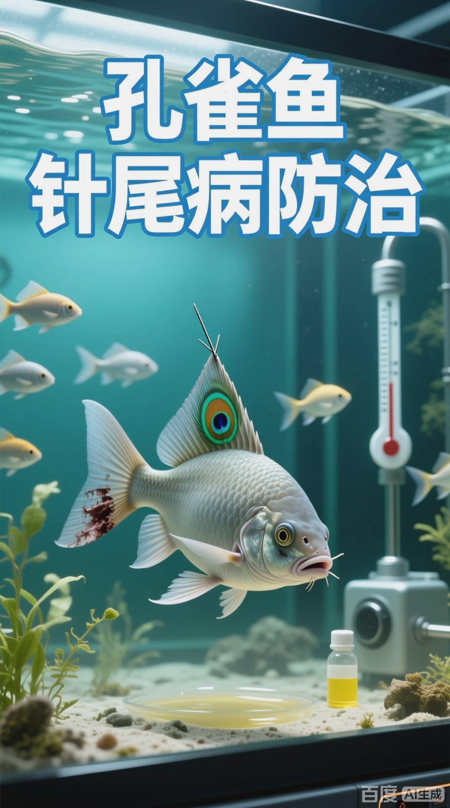 孔雀鱼针尾病防治全攻略