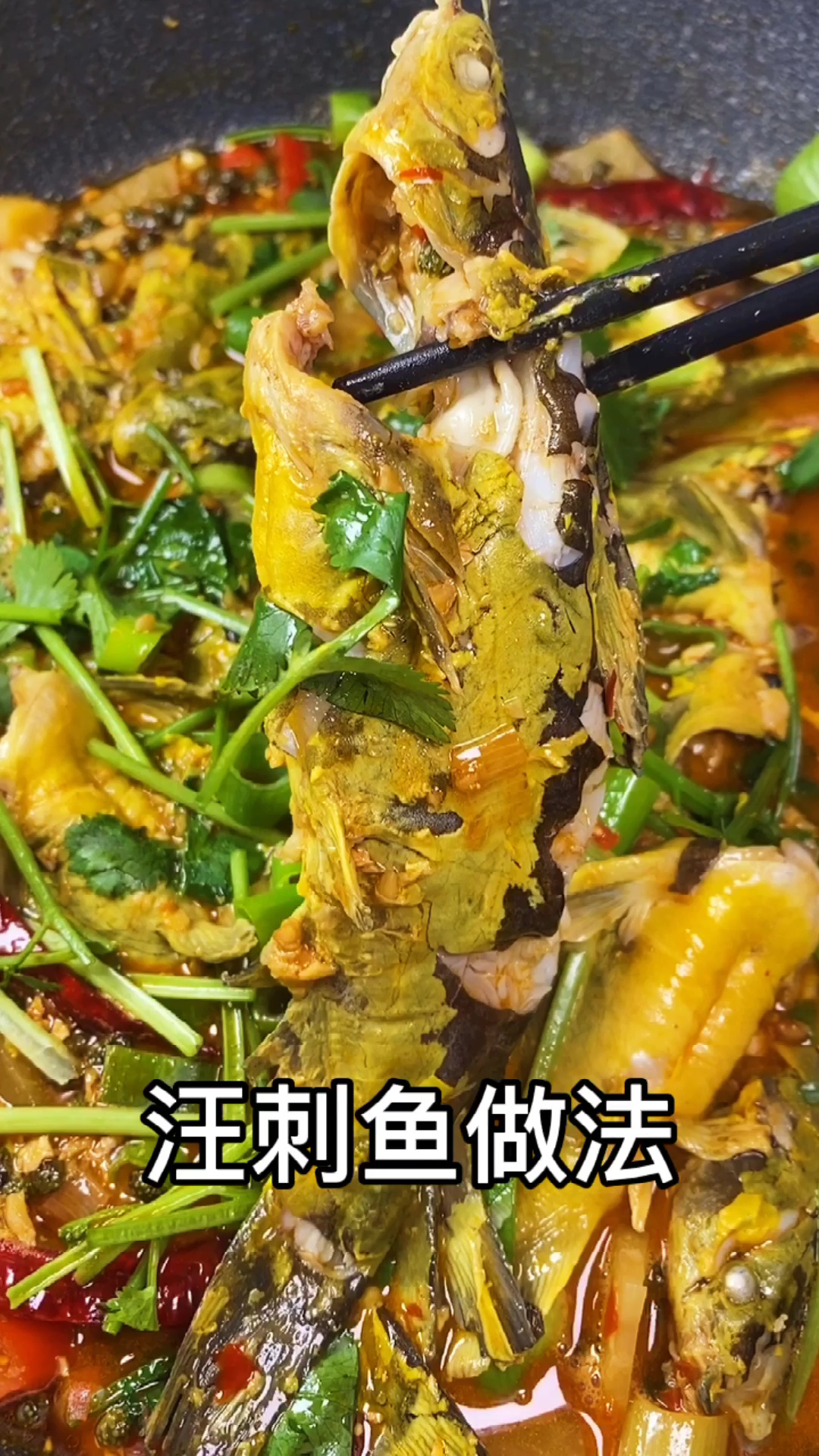 汪刺鱼做法,美食每天更新