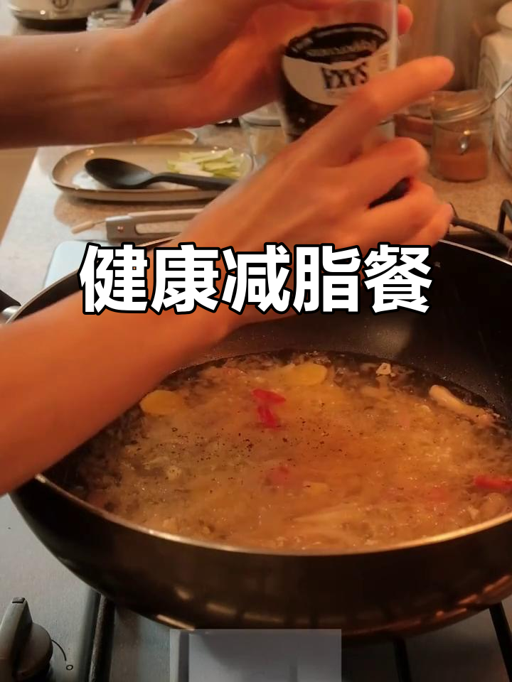 酸菜鱼米线，低卡高蛋白，健康又美味！