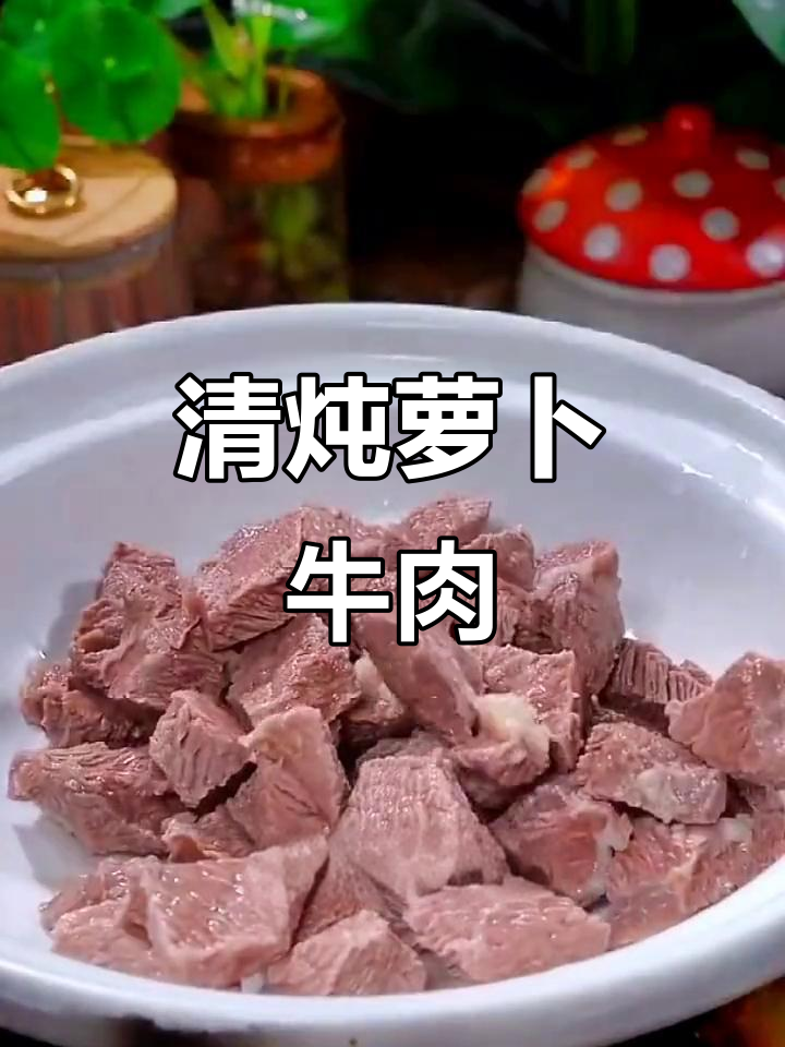 萝卜牛肉清炖,汤浓肉嫩,做法简单又美味!