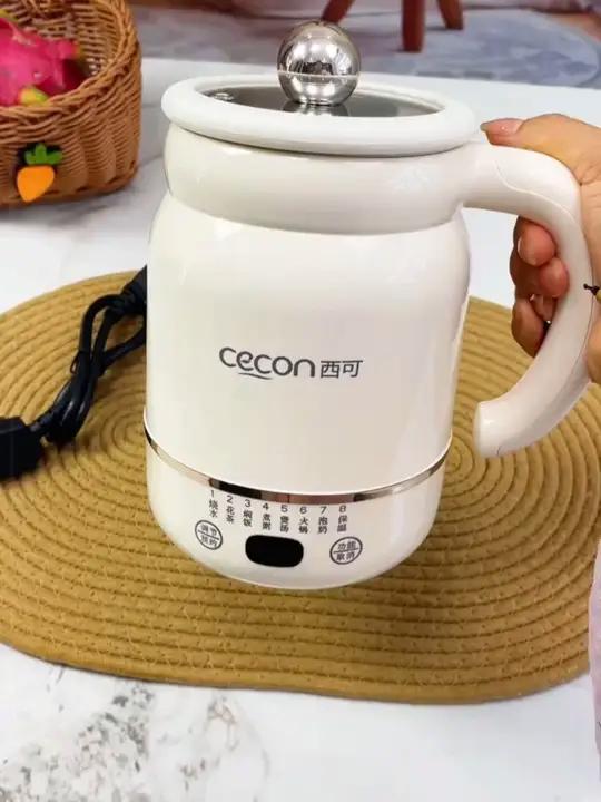 原来杯子也能煮米饭了,早上出门把生米食材放进去,半个小时就可以开饭了电炖杯电煮一体杯好物推