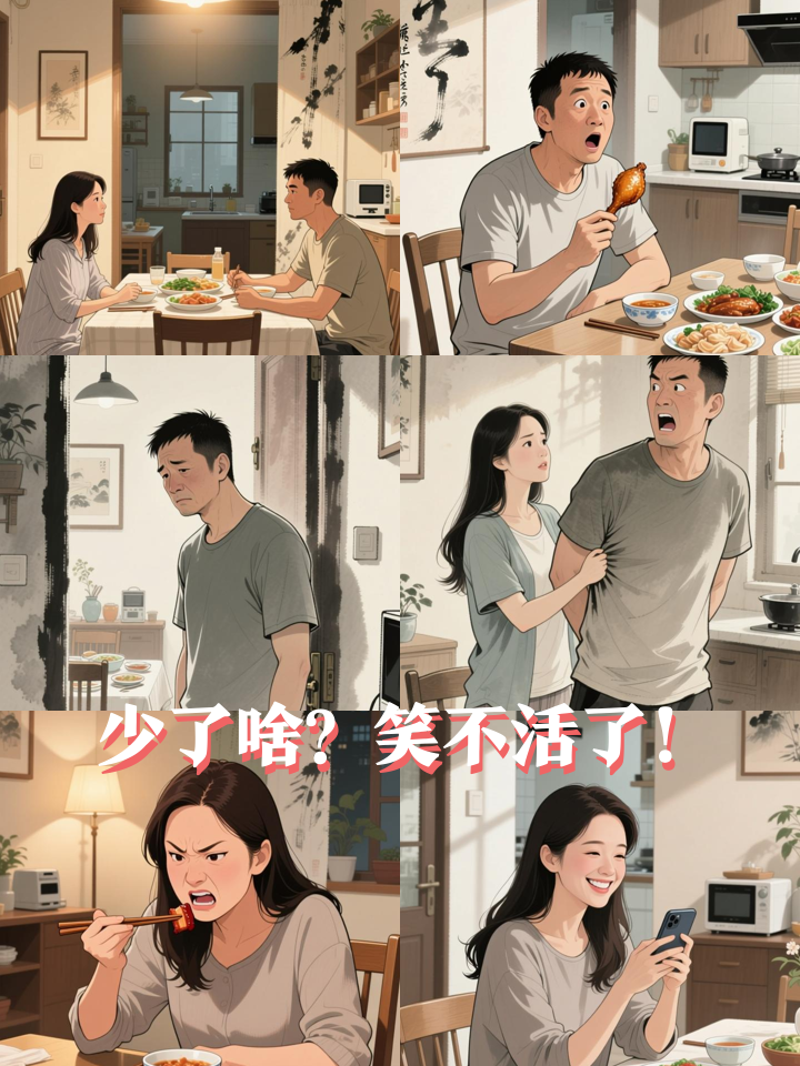 老公忘买生日蛋糕，我当场表演“消失术”！