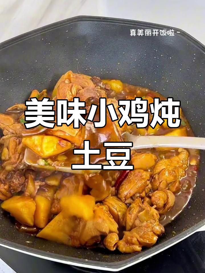 小鸡炖土豆,汤汁拌饭绝配,全家都赞不绝口!