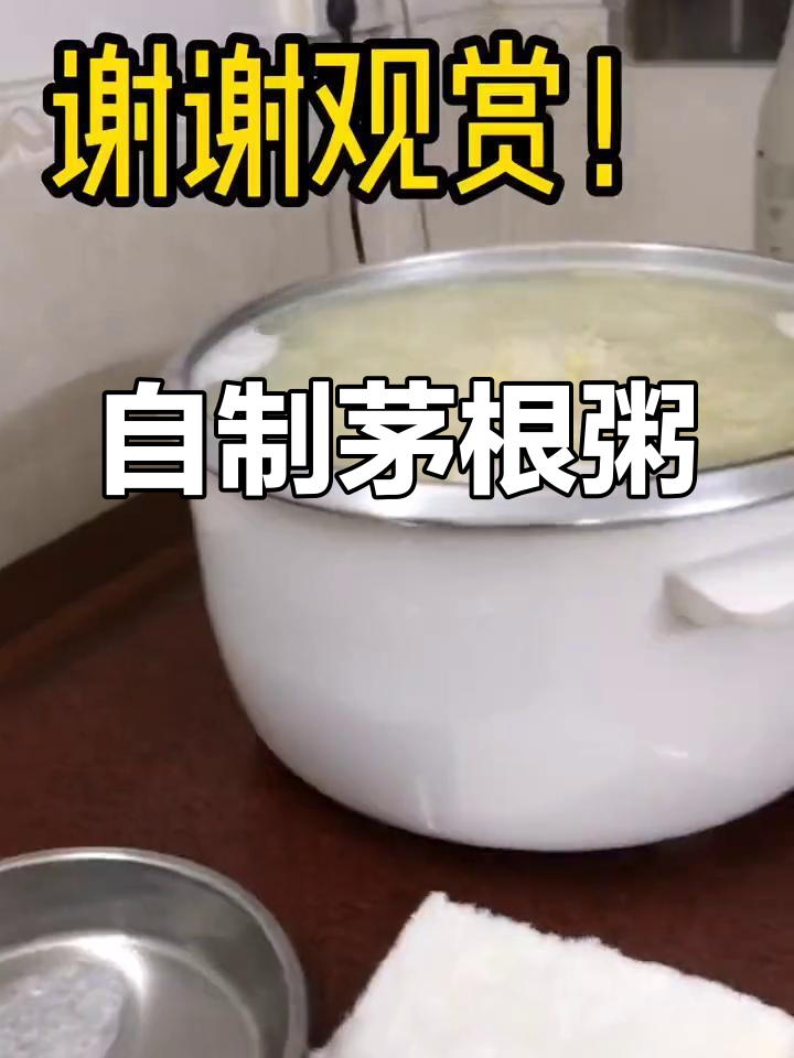 广东特色茅根粥,健康又卫生,自己动手做!
