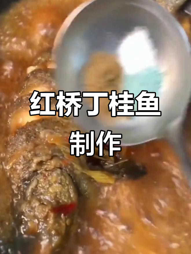 丁桂鱼新做法,红油香浓汤汁满满