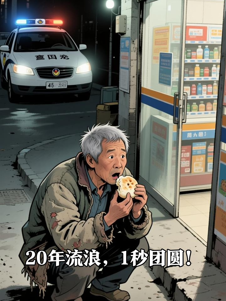 流浪汉街头被警察发现，竟牵出20年骨肉分离的催泪真相