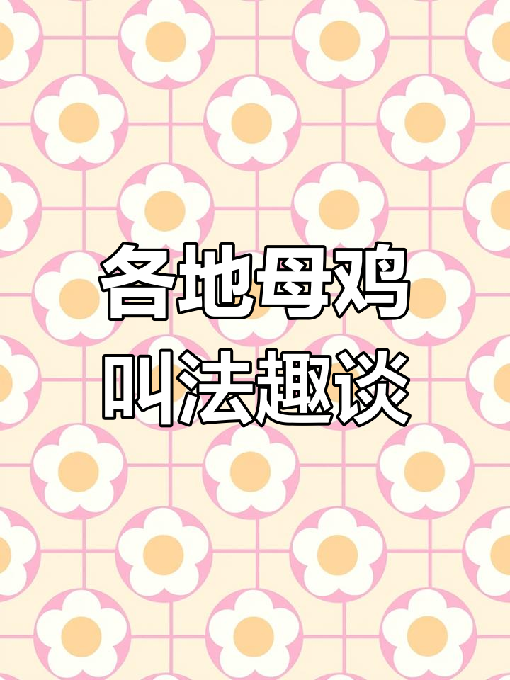 各地母鸡下蛋叫声大比拼,山东山西河南河北全都有!