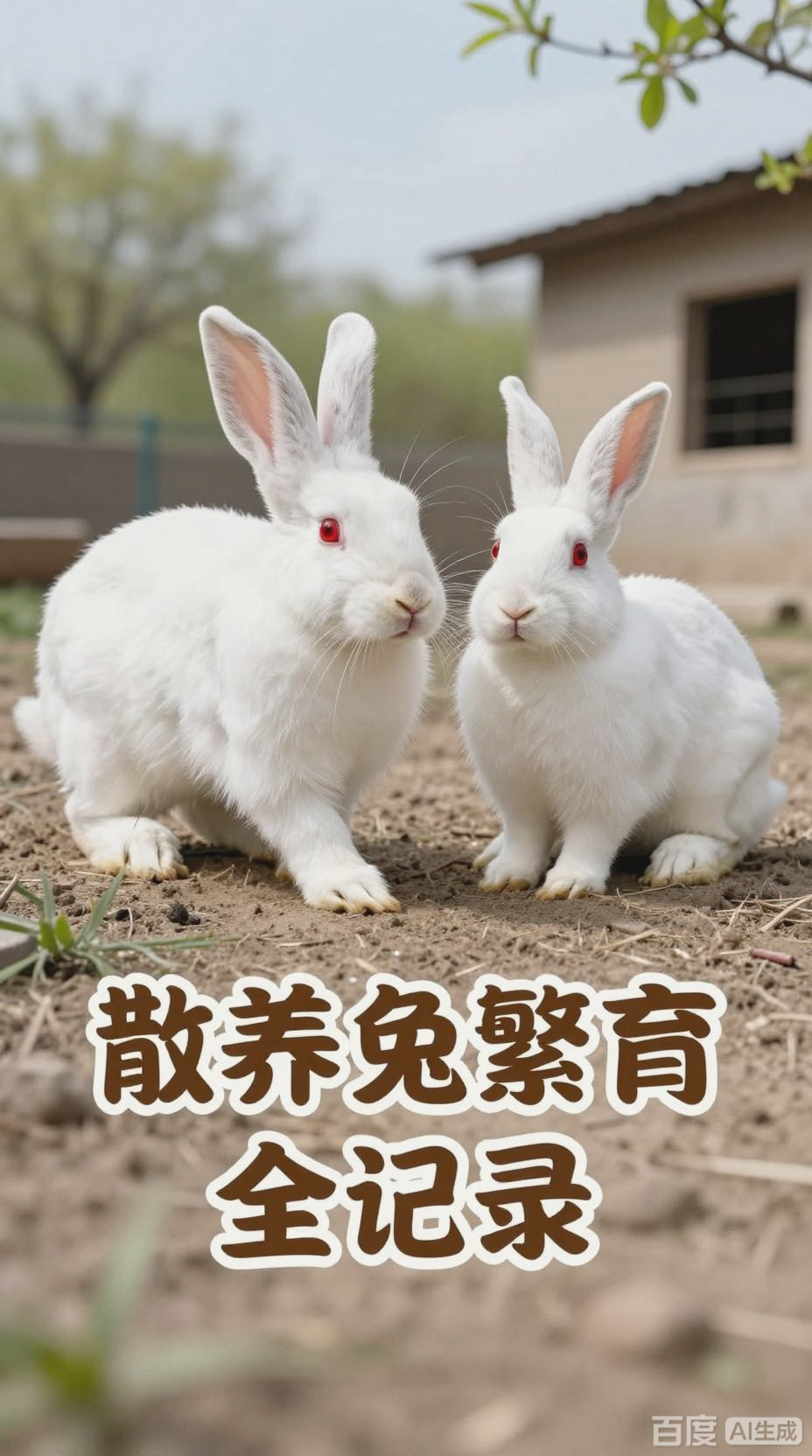 散养兔繁殖全过程揭秘