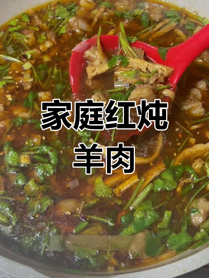 红炖羊肉的家常做法,轻松去膻味