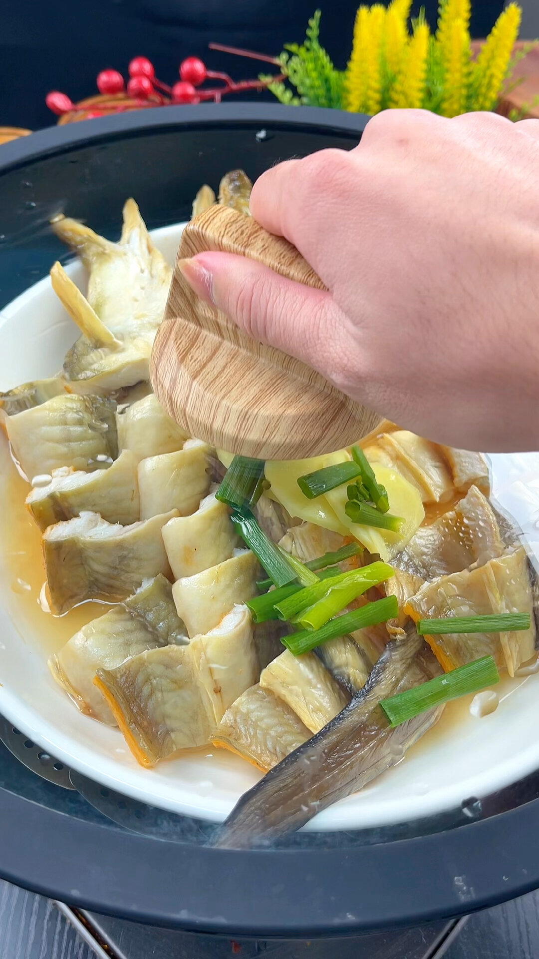 清蒸鱼鱼香四溢