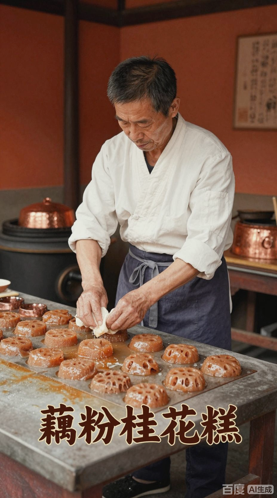 藕粉桂花糕,苏式点心的甜美精髓