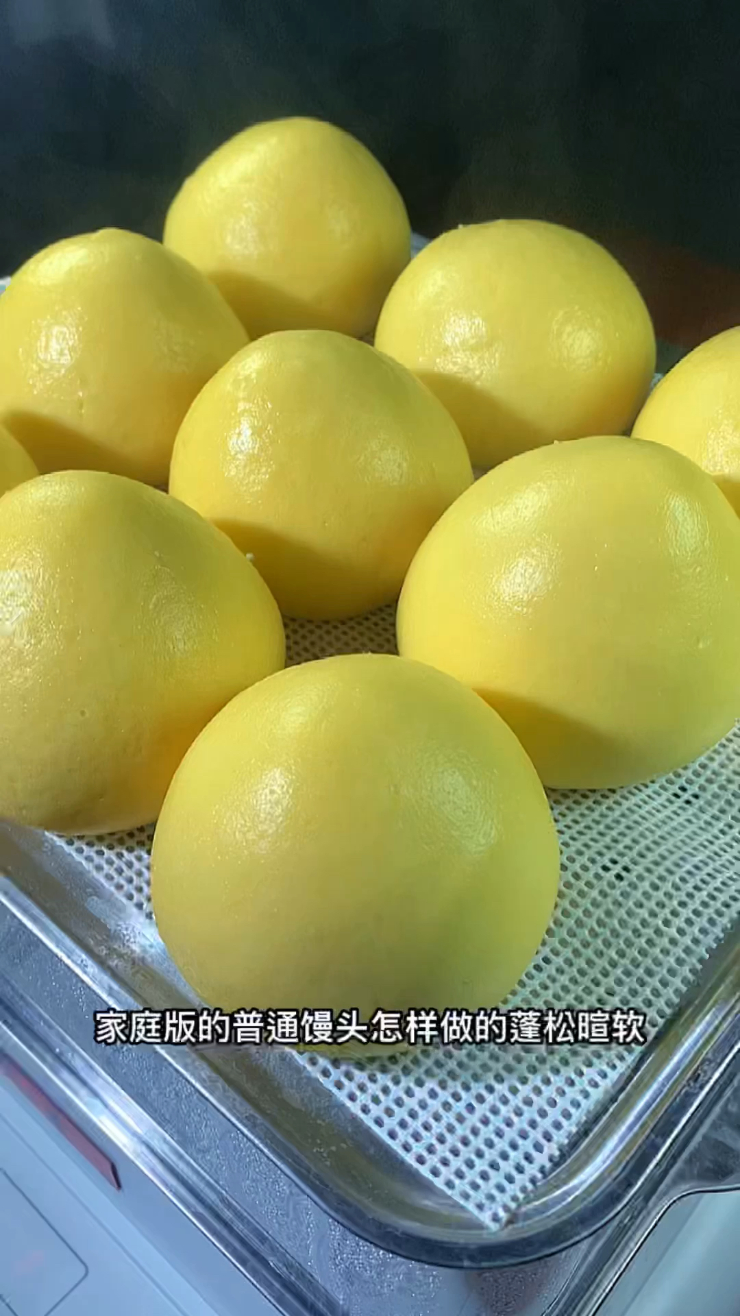 玉米自发粉馒头,注意下面细节,小白也能做好