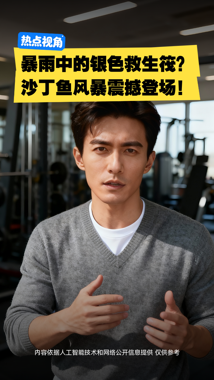 暴雨中的银色救生筏？沙丁鱼风暴震撼登场！