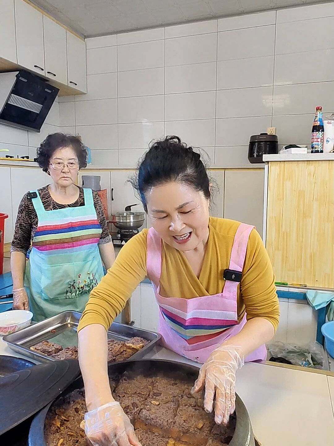 朝鲜族米糕也叫撒樁